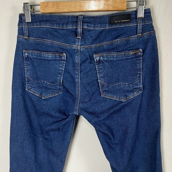 Cult of Individuality Jeans Teaser Skinny Dark Wash Denim Size 27 - Picture 5 of 11